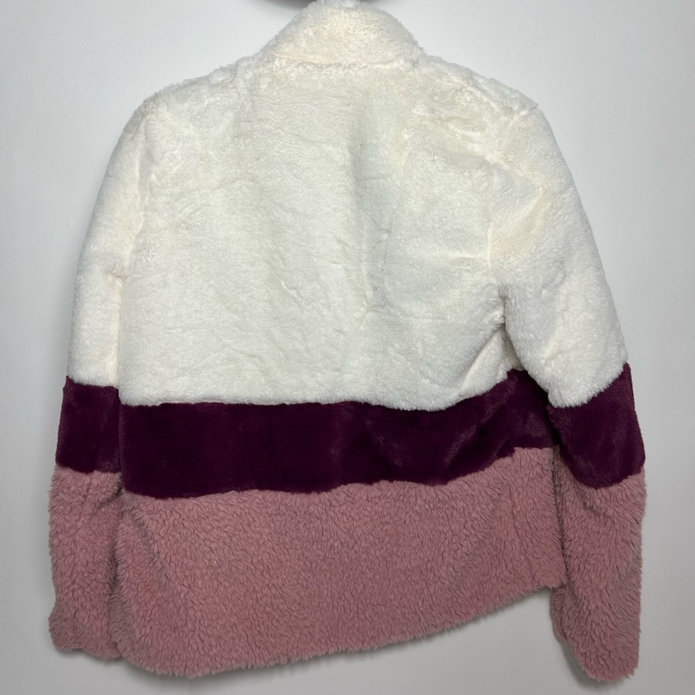 Multicolored Fuzzy Coat - Picture 3 of 7